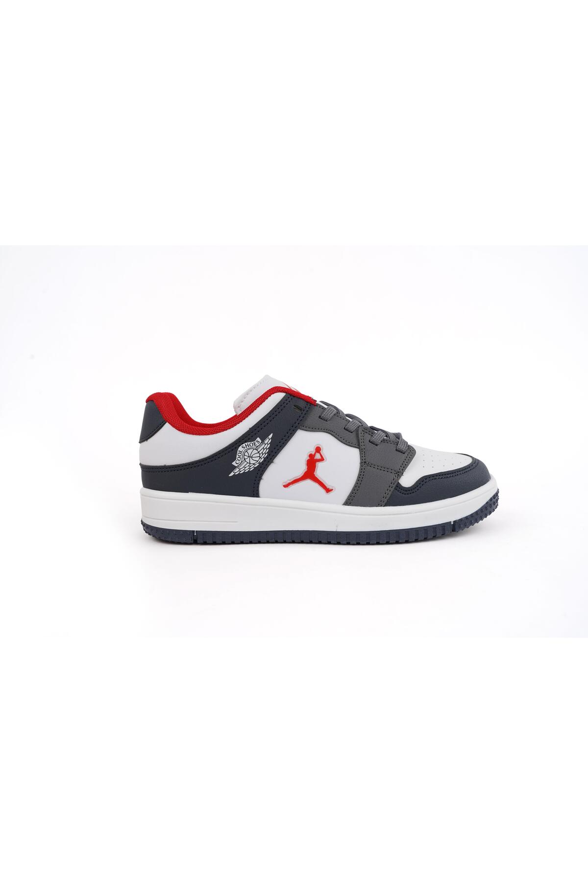 Garantili Unisex Çocuk Uzun Sneaker Spor Ayakkabı Ortopedik 26-27-28-29-30 Numara